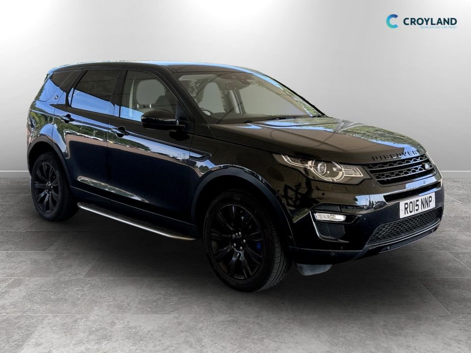 Black 2015 Land Rover Discovery Sport SUV/Crossover All-wheel drive Automatic