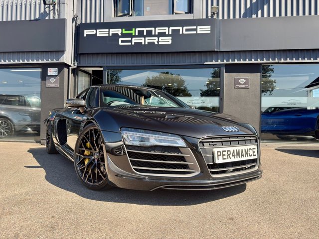 View our Audi R8 5.2 FSI V10 Plus Coupe 2dr Petrol S Tronic quattro Euro 5 (550 ps)