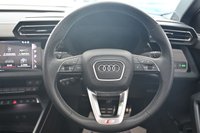 USED 2024 24 AUDI S3 2.0 TFSI Black Edition Sportback 5dr Petrol S Tronic quattro Euro 6 (s/s) (333 ps) *HOME DELIVERY 7 DAY MONEY BACK*