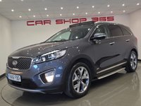 USED 2016 16 KIA SORENTO 2.2 CRDi KX-4 SUV 5dr Diesel Auto AWD Euro 6 (197 bhp) 