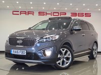 USED 2016 16 KIA SORENTO 2.2 CRDi KX-4 SUV 5dr Diesel Auto AWD Euro 6 (197 bhp) 