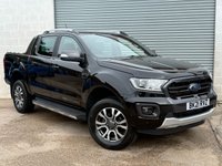 USED 2021 21 FORD RANGER 2.0 EcoBlue Wildtrak Pickup Double Cab 4dr Diesel Auto 4WD Euro 6 (s/s) (213 ps) 2021 Ford Ranger Wildtrak