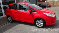 USED 2013 13 FORD B-MAX 1.0T EcoBoost Zetec MPV 5dr Petrol Manual Euro 5 (100 ps) 