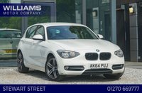 USED 2014 64 BMW 1 SERIES 1.6 116i Sport Hatchback 5dr Petrol Manual Euro 6 (s/s) (136 ps) 