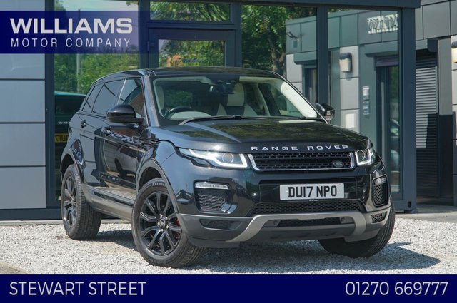 View our LAND ROVER RANGE ROVER EVOQUE