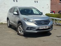 USED 2012 62 HONDA CR-V 2.2 i-DTEC SE SUV 5dr Diesel Manual 4WD Euro 5 (s/s) (150 ps) FAMILY SUV COMES WITH FULL SERVICE HISTORY INCLUDING 13 STAMPS, MOT'D UNTIL JULY 2027, 2 KEYS, ALLOY WHEELS, CRUISE CONTROL AND MUCH MORE