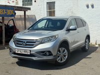 USED 2012 62 HONDA CR-V 2.2 i-DTEC SE SUV 5dr Diesel Manual 4WD Euro 5 (s/s) (150 ps) FAMILY SUV COMES WITH FULL SERVICE HISTORY INCLUDING 13 STAMPS, MOT'D UNTIL JULY 2027, 2 KEYS, ALLOY WHEELS, CRUISE CONTROL AND MUCH MORE