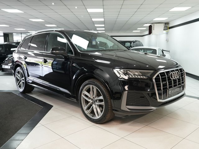 View our Audi Q7 3.0 TDI V6 50 S line SUV 5dr Diesel Tiptronic quattro Euro 6 (s/s) (286 ps)