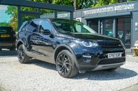 USED 2018 67 LAND ROVER DISCOVERY SPORT 2.0 TD4 HSE Black SUV 5dr Diesel Auto 4WD Euro 6 (s/s) (180 ps) 