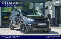 USED 2018 67 LAND ROVER DISCOVERY SPORT 2.0 TD4 HSE Black SUV 5dr Diesel Auto 4WD Euro 6 (s/s) (180 ps) 