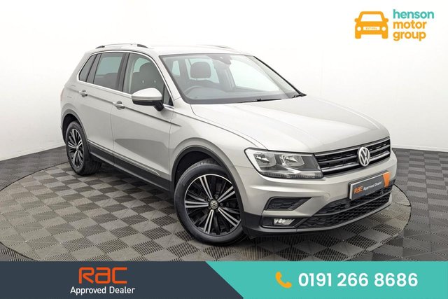 2019 19 VOLKSWAGEN TIGUAN 1.5 TSI EVO SE Navigation SUV 5dr Petrol Manual Euro 6 (s/s) (130 ps) Car Play, Sat Nav, Sensors