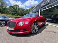 USED 2014 64 BENTLEY CONTINENTAL GTC 6.0 W12 GTC Speed Convertible 2dr Petrol Auto 4WD Euro 5 (625 ps) A BEAUTIFUL EXAMPLE IN EVERY ASPECT