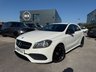 USED 2018 18 MERCEDES-BENZ A CLASS 2.1 A200d AMG Line (Executive) Hatchback 5dr Diesel 7G-DCT Euro 6-2 OWNER CAR FINISED IN CALCITE WHITE WITH BLACK HALF LEATHER-SMARTPHONE INTEGRATION PACKAGE-BLUETOOTH-CRUISE CONTROL-SATNAV-18