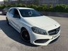 USED 2018 18 MERCEDES-BENZ A CLASS 2.1 A200d AMG Line (Executive) Hatchback 5dr Diesel 7G-DCT Euro 6-2 OWNER CAR FINISED IN CALCITE WHITE WITH BLACK HALF LEATHER-SMARTPHONE INTEGRATION PACKAGE-BLUETOOTH-CRUISE CONTROL-SATNAV-18