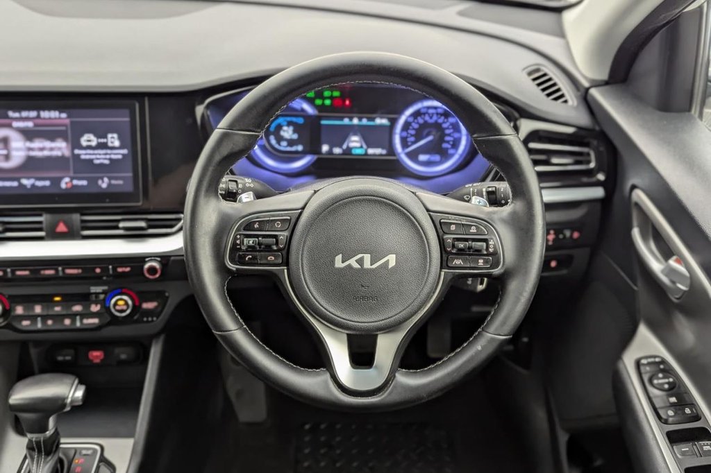 USED 2022 71 KIA NIRO 1.6 GDi 2 SUV 5dr Petrol Hybrid DCT Euro 6 (s/s) (139 bhp) Car Play, Rear Camera, Cruise