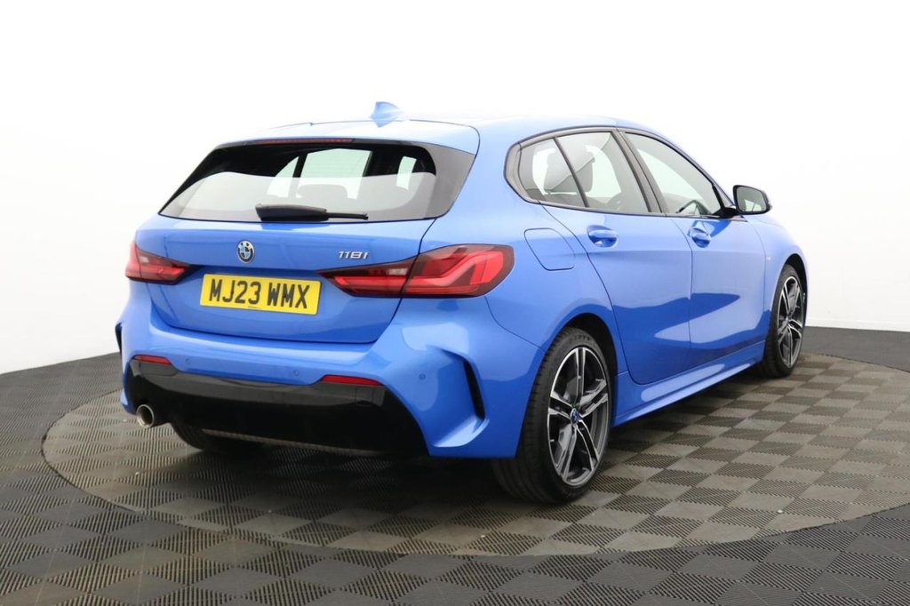 USED 2023 23 BMW 1 SERIES 1.5 118i M Sport (LCP) Hatchback 5dr Petrol Manual Euro 6 (s/s) (136 ps) Car Play, Sat Nav, Sensors