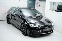 USED 2018 18 AUDI A3 1.5 TFSI CoD S line Sportback Euro 6 (s/s) 5dr BLACK | BLACK | HEATED SEATS