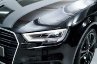 USED 2018 18 AUDI A3 1.5 TFSI CoD S line Sportback Euro 6 (s/s) 5dr BLACK | BLACK | HEATED SEATS