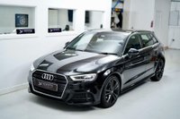 USED 2018 18 AUDI A3 1.5 TFSI CoD S line Sportback Euro 6 (s/s) 5dr BLACK | BLACK | HEATED SEATS