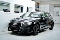 USED 2018 18 AUDI A3 1.5 TFSI CoD S line Sportback Euro 6 (s/s) 5dr BLACK | BLACK | HEATED SEATS