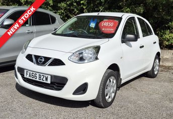 2017 NISSAN MICRA 1.2 Visia 5dr  &pound;4850.00