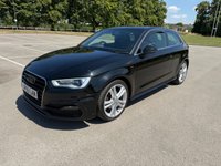 USED 2015 65 AUDI A3 2.0 TDI S line Hatchback 3dr Diesel Manual quattro Euro 6 (s/s) (Nav) (150 ps) DUAL ZONE CLIMATE, 12m MOT INCLUDED