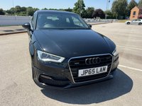 USED 2015 65 AUDI A3 2.0 TDI S line Hatchback 3dr Diesel Manual quattro Euro 6 (s/s) (Nav) (150 ps) DUAL ZONE CLIMATE, 12m MOT INCLUDED