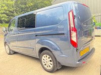USED 2018 68 FORD TRANSIT CUSTOM 2.0 320 EcoBlue Limited Crew Van Double Cab 5dr Diesel Manual L1 H1 Euro 6 (6 Seat) (130 ps) 