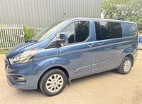 USED 2018 68 FORD TRANSIT CUSTOM 2.0 320 EcoBlue Limited Crew Van Double Cab 5dr Diesel Manual L1 H1 Euro 6 (6 Seat) (130 ps) 