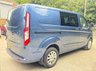 USED 2018 68 FORD TRANSIT CUSTOM 2.0 320 EcoBlue Limited Crew Van Double Cab 5dr Diesel Manual L1 H1 Euro 6 (6 Seat) (130 ps) 