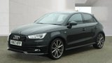 USED 2018 67 AUDI A1 1.4 TFSI CoD Black Edition Sportback 5dr Petrol S Tronic Euro 6 (s/s) (Nav) (150 ps) HISTORY+HALF LEATHER+SENSORS