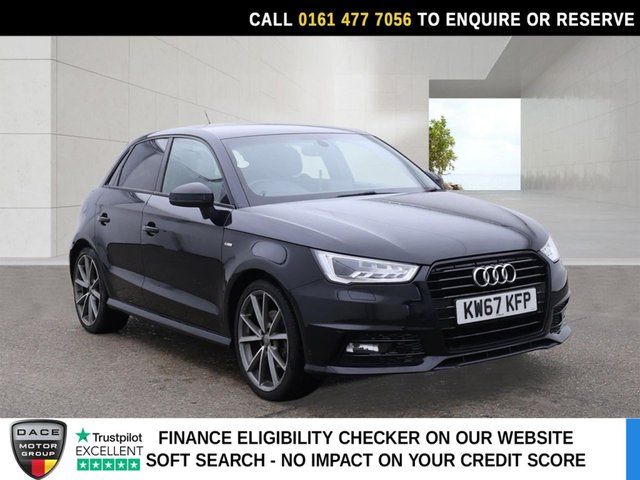 View our Audi A1 1.4 TFSI CoD Black Edition Sportback 5dr Petrol S Tronic Euro 6 (s/s) (Nav) (150 ps)
