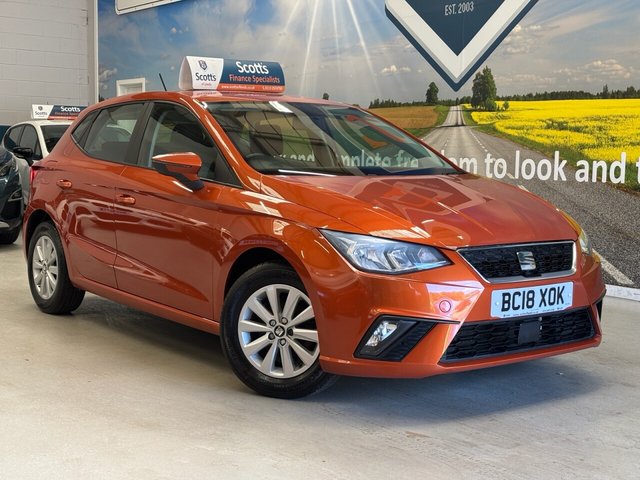 View our Seat Ibiza 1.0 TSI SE Technology Hatchback 5 Door Petrol Manual Orange Euro 6 