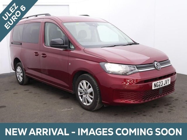 View our Volkswagen Caddy Maxi 4 Seat Petrol Auto Wheelchair Accessible Disabled Access Vehicle WAV