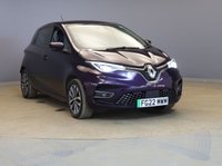 USED 2022 22 RENAULT ZOE R135 EV50 52kWh GT Line + Hatchback 5dr Electric Auto (Rapid Charge) (134 bhp) 
