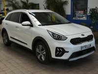 USED 2020 70 KIA NIRO 1.6 GDi 2 SUV 5dr Petrol Hybrid DCT Euro 6 (s/s) (139 bhp) NICE TIDY EXAMPLE CARPLAY PARKING CAMERA CRUISE CONTROL PARKING SENSORS 3 OWNERS SERVICE HISTORY