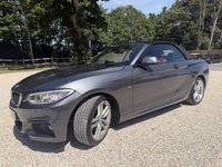 USED 2017 17 BMW 2 SERIES 2.0 220i M Sport Convertible 2dr Petrol Auto Euro 6 (s/s) (184 ps) FULL BMW SERVICE HISTORY 2 KEY