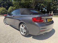 USED 2017 17 BMW 2 SERIES 2.0 220i M Sport Convertible 2dr Petrol Auto Euro 6 (s/s) (184 ps) FULL BMW SERVICE HISTORY 2 KEY