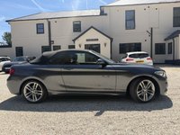 USED 2017 17 BMW 2 SERIES 2.0 220i M Sport Convertible 2dr Petrol Auto Euro 6 (s/s) (184 ps) FULL BMW SERVICE HISTORY 2 KEY