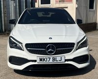 USED 2017 17 MERCEDES-BENZ CLA 2.1 CLA200d AMG Line Coupe 4dr Diesel Manual Euro 6 (s/s) (136 ps) - SAT NAV - PART LEATHER - P/SENSORS - BLUETOOTH - CRUISE - LED DRL