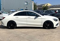 USED 2017 17 MERCEDES-BENZ CLA 2.1 CLA200d AMG Line Coupe 4dr Diesel Manual Euro 6 (s/s) (136 ps) - SAT NAV - PART LEATHER - P/SENSORS - BLUETOOTH - CRUISE - LED DRL