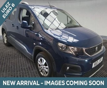 2021 PEUGEOT RIFTER 4 Seat Petrol Auto Wheelchair Accessible Disabled Access Vehicle WAV &pound;17945.00