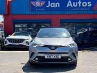 USED 2017 17 TOYOTA C-HR 1.8 VVT-h Dynamic CVT Euro 6 (s/s) 5dr 2owner+Leather+Nav+Camera+Ulez