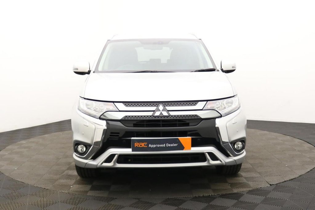 USED 2019 69 MITSUBISHI OUTLANDER 2.4h TwinMotor 13.8kWh Juro SUV 5dr Petrol Plug-in Hybrid CVT 4WD Euro 6 (s/s) (209 ps) 4WD, Heated Screen, Keyless
