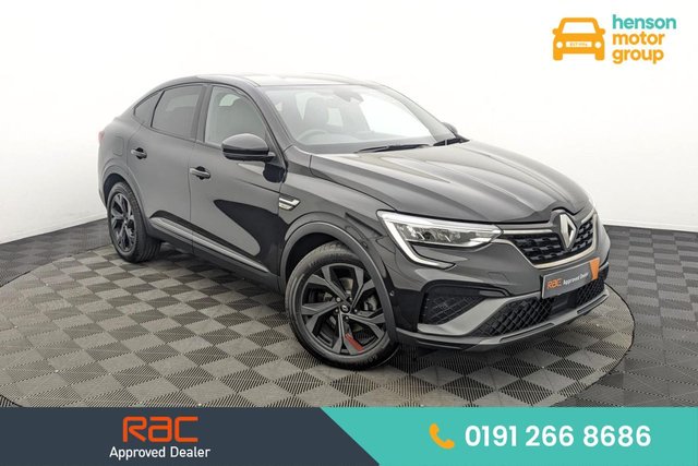 2022 72 RENAULT ARKANA 1.6 E-TECH r.s. line SUV 5dr Petrol Hybrid Auto 2WD Euro 6 (s/s) (145 bhp) Sat Nav, Keyless, Rear Camera