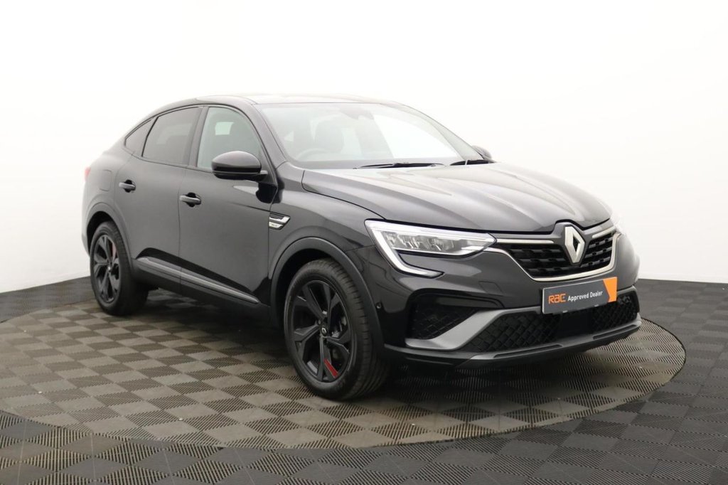USED 2022 72 RENAULT ARKANA 1.6 E-TECH r.s. line SUV 5dr Petrol Hybrid Auto 2WD Euro 6 (s/s) (145 bhp) Sat Nav, Keyless, Rear Camera
