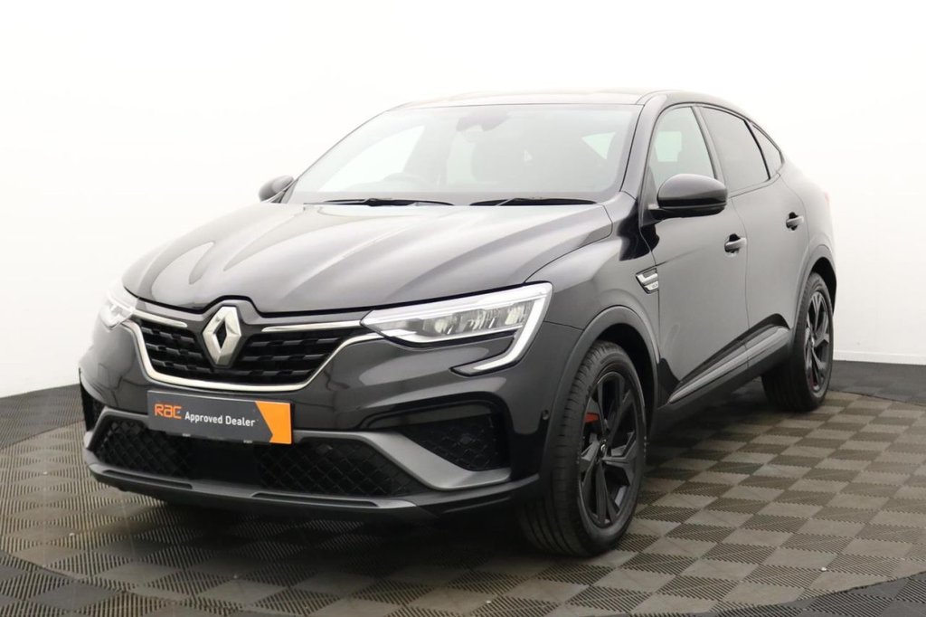 USED 2022 72 RENAULT ARKANA 1.6 E-TECH r.s. line SUV 5dr Petrol Hybrid Auto 2WD Euro 6 (s/s) (145 bhp) Sat Nav, Keyless, Rear Camera