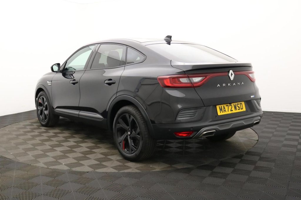 USED 2022 72 RENAULT ARKANA 1.6 E-TECH r.s. line SUV 5dr Petrol Hybrid Auto 2WD Euro 6 (s/s) (145 bhp) Sat Nav, Keyless, Rear Camera