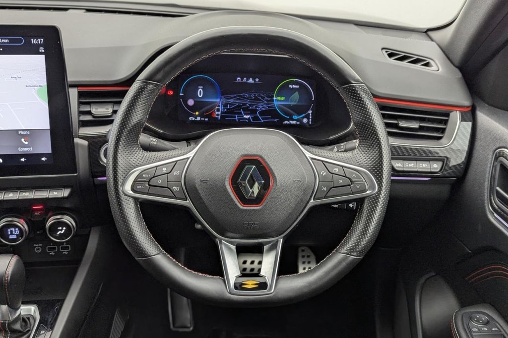 USED 2022 72 RENAULT ARKANA 1.6 E-TECH r.s. line SUV 5dr Petrol Hybrid Auto 2WD Euro 6 (s/s) (145 bhp) Sat Nav, Keyless, Rear Camera