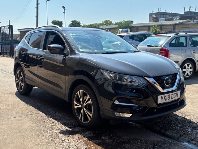 View our Nissan Qashqai 1.2 DIG-T N-Connecta SUV 5 Door Petrol Manual Black Euro 6 